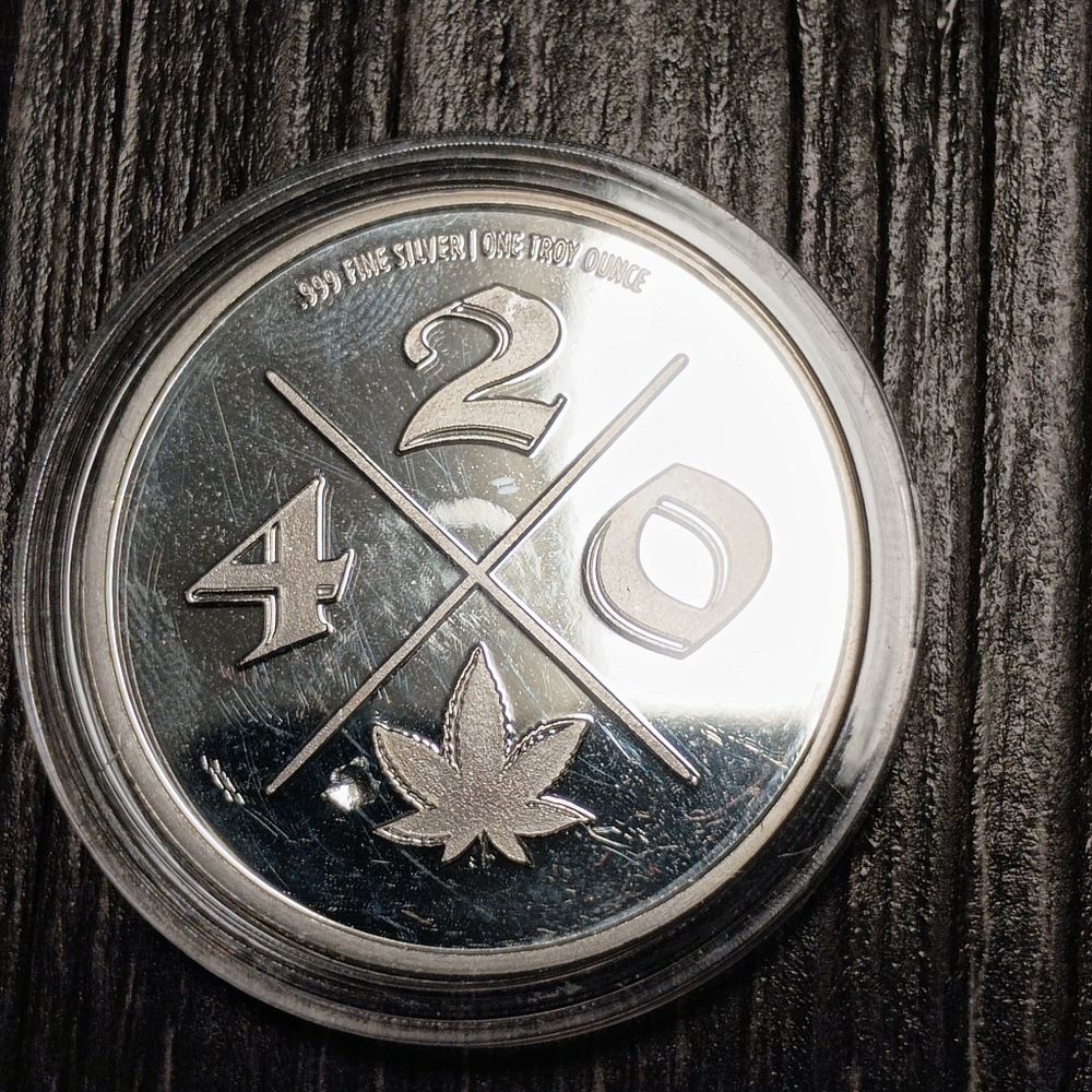 .999 Fine Silver 1 oz Coin